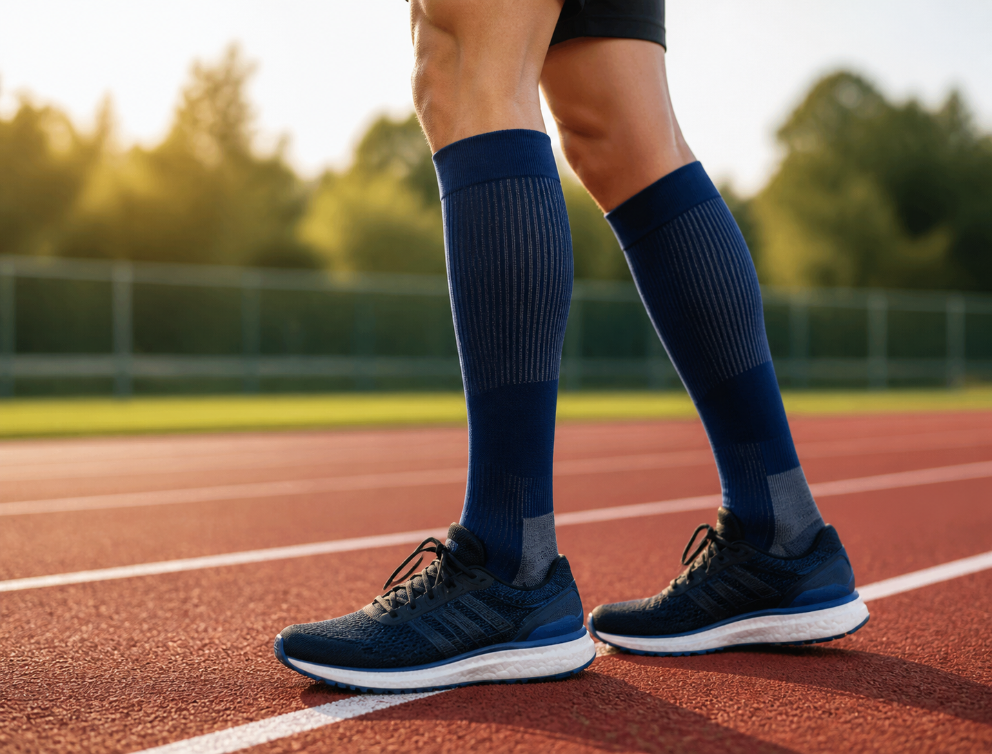 Sports & Performance knee-high graduated compression socks